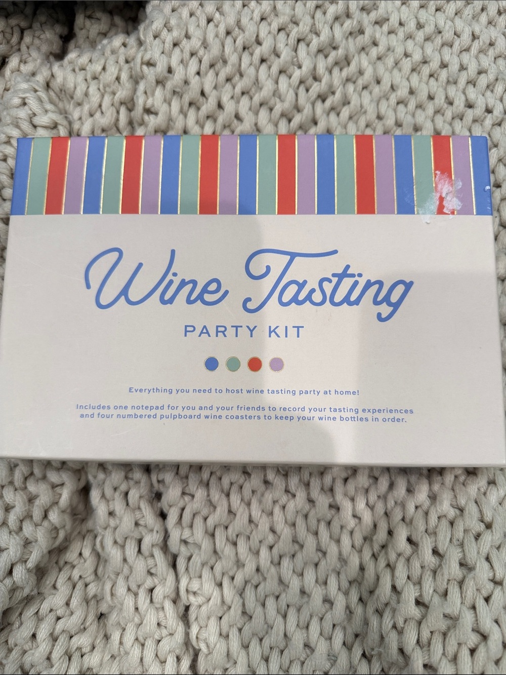 Wine Tasting Party Kit by